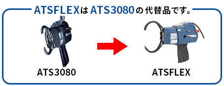 ATSFLEXはATS3080の代替品です