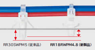 リリースプッシュマウントタイ