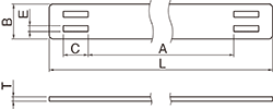 表示用アロータグ　AT2、AT3