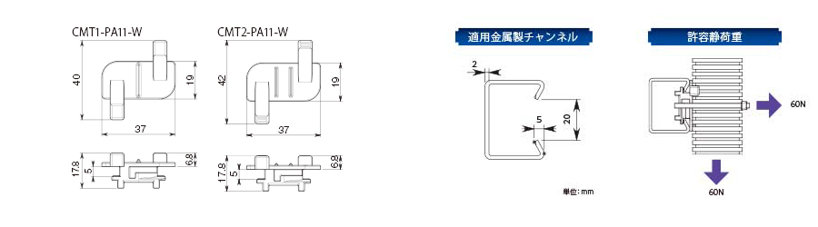 CMT1-PA11-W/CMT2-PA11-W