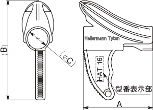 ヘララップ専用工具（HAT） ｜ヘラマンタイトン株式会社