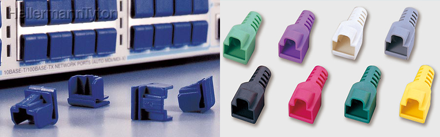 RJ45プラグカバー、ダストカバー
