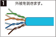 モジュラープラグ　２ピースタイプ